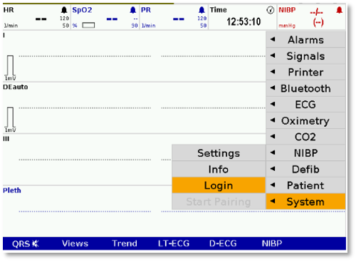 corpuls c3 settings